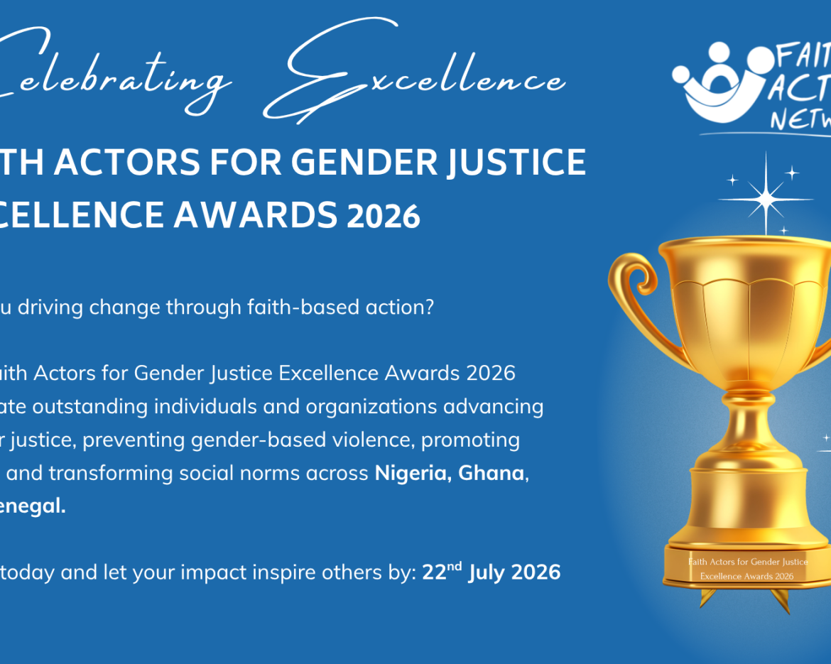 _ Faith Actors for Gender Justice Excellence Awards 2026-2