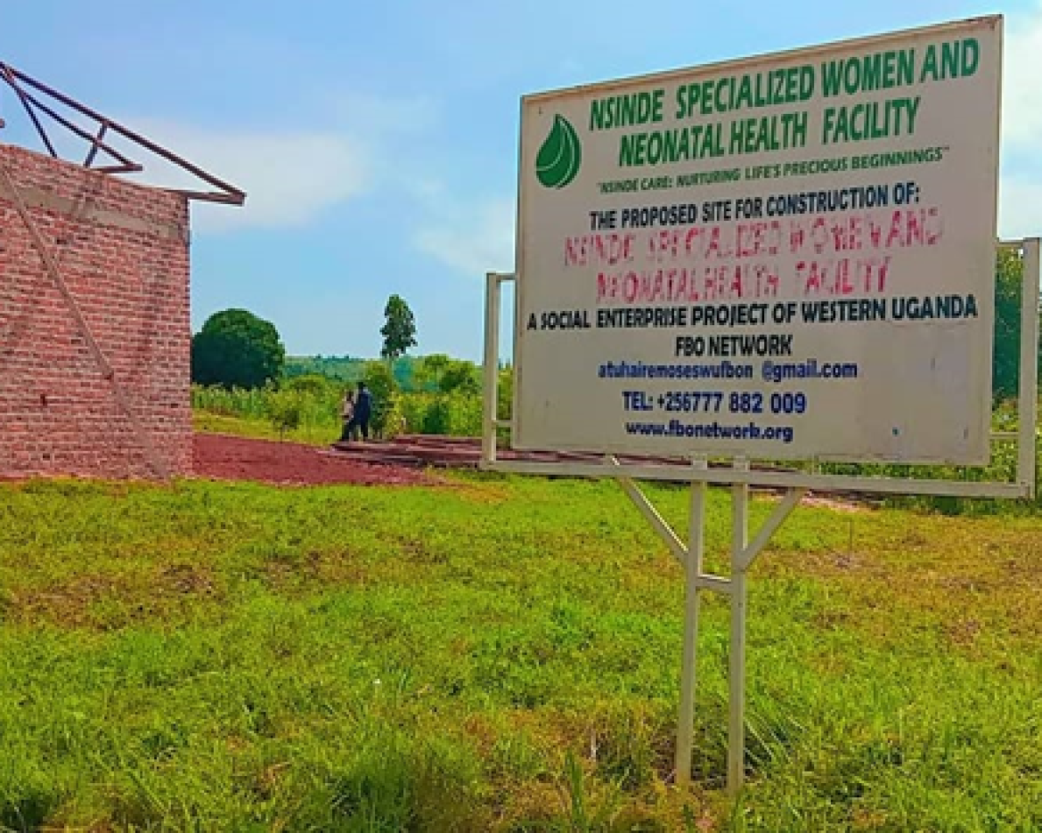 SIGN POST THAT SHOWED THE CONSTRACTION SITE