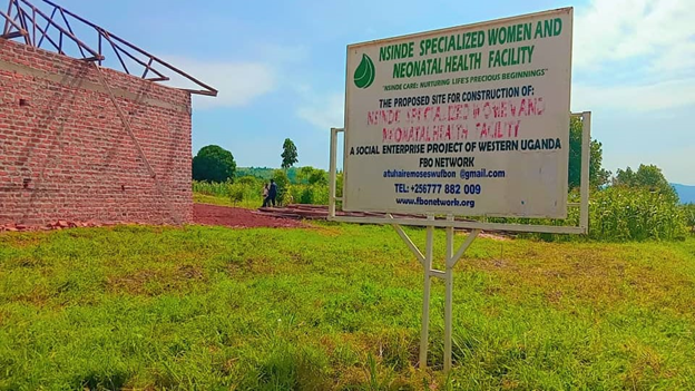 SIGN POST THAT SHOWED THE CONSTRACTION SITE